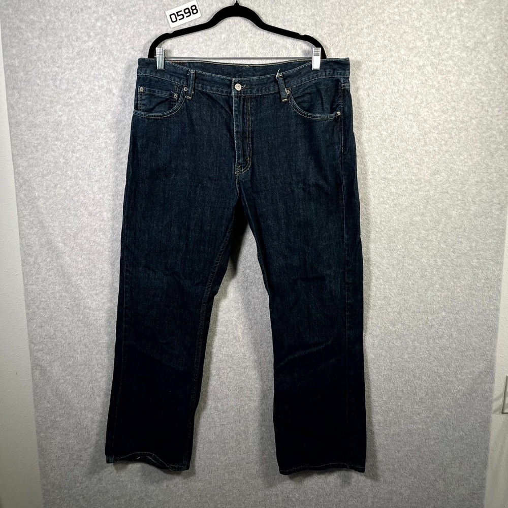 Levi's 527 Jeans Mens‎ 40x30 Blue Denim Everyday Wear Dark Wash Straight Leg